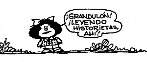 [What does Mafalda think of you?]